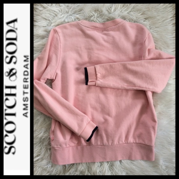 NWOT Scotch & Soda Amsterdams Blauw Sweatshirt - Picture 4 of 7